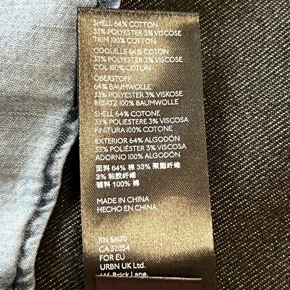 NWT Free People East Of Eden Denim Mini Skirt Women's 24 Belted Paperbag… - Picture 9 of 12